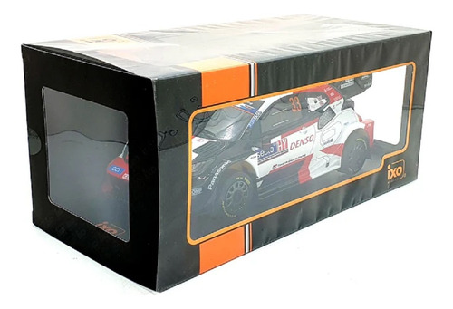 Toyota Gr Yaris Rally #33 Winner Rally Finland Esc: 1:18 Ixo Color Blanco/rojo/negro