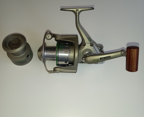 Reel Spinit Paradise 400 (made In Korea) 5bb + 1 Gris Derecho/izquierdo