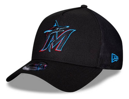 New Era 9forty Miami Marlins - Gorro Con Malla Blanda