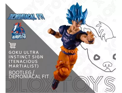 Goku Ultra Instinct Sign Tenacious Martialist Demoniacal Fit