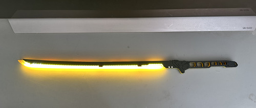Espada Cyberpunk Led Adorno Cosplay (Usado)