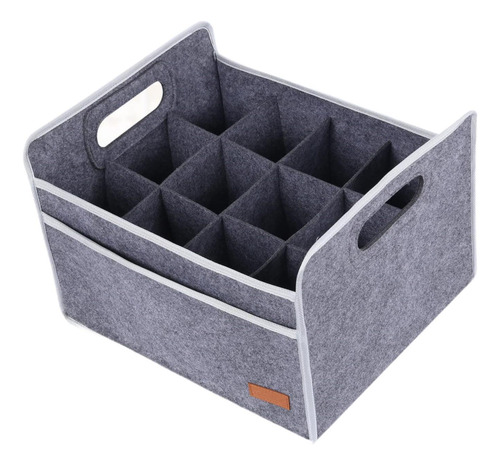 Caja Para Guardar 12 Botellas De Vino, Con Asa, Para