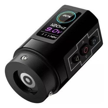 EZ P3 pro stroke ajustable máquina de tatuaje negro mate 2 baterias