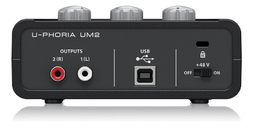 Imagem 4 de 4 de Interface de áudio Behringer U-Phoria UM2