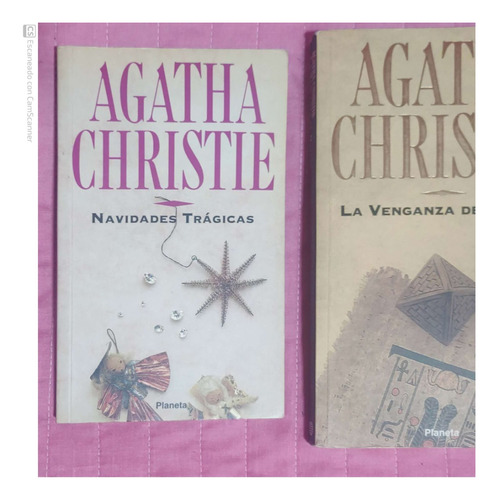 Pack 2 Libros De Agatha Christie En Muy Buen Estado