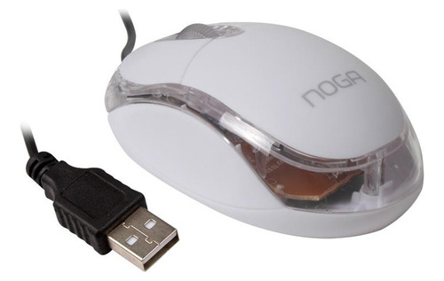 Mouse Óptico Cable Usb 2.0 800dpi Noga Ng-611u Luminoso