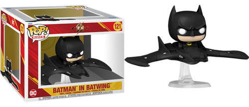 Funko Pop! Ride Batman In Batwing #121 The Flash Dc Movie (Usado)