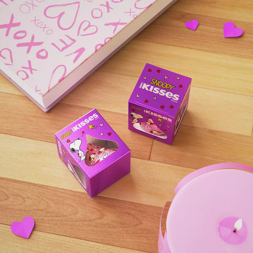 Chocolate Kisses Snoopy 41g Hershey's San Valentín Grande