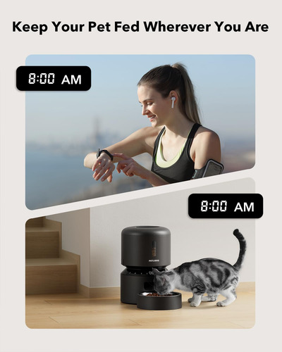 Petlibro Comedero Automático Para Gatos Dispensador De