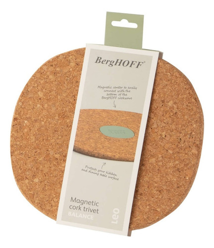 Base Magnética Berghoff Balance Para Ollas Sarténes Soporte Color Marrón