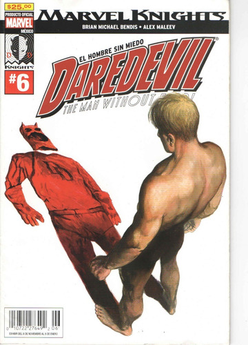 Comic Marvel Daredevil 6 #6 Español Televisa