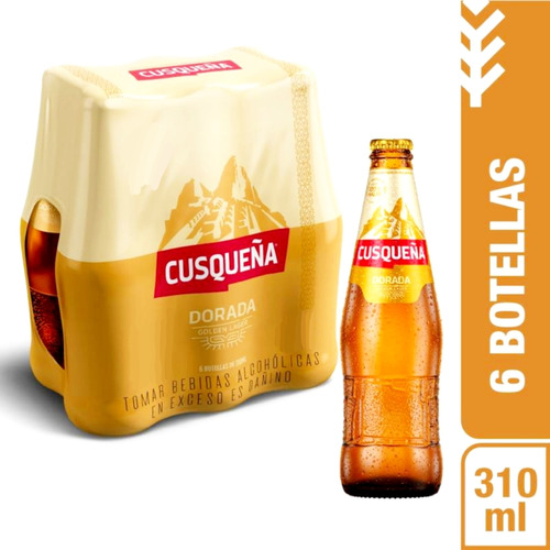 Cerveza Cuzqueña Six Pack X 310 Ml - mL a $19