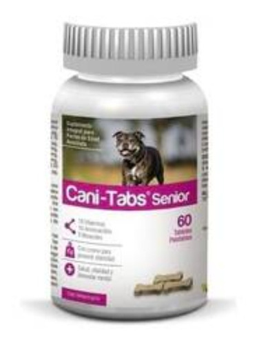 Vitaminas Senior Cani-tabs Suplemento Perros  Avanzada Edad