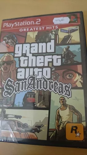 Jogo Grand Theft Auto: San Andreas (Greatest Hits) PS2 novo em