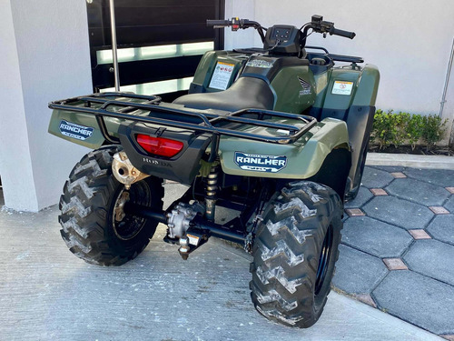 Cuatrimoto Honda Rancher Trx420 Atv 2016