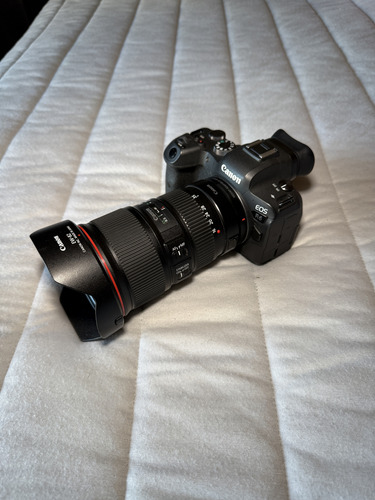 Canon Eos R6 Color Negro Con Lente Ef 16-35mm F/4 Negro (Usado)