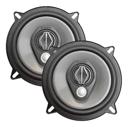 Par Parlantes 5 Pulgadas Bomber Bbr 5 120 Watts Rms 3 Vías