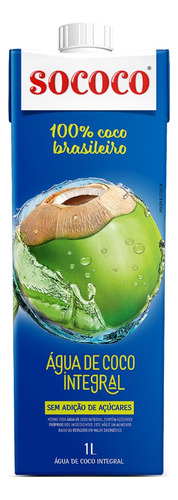 Água De Coco Sococo 1 L