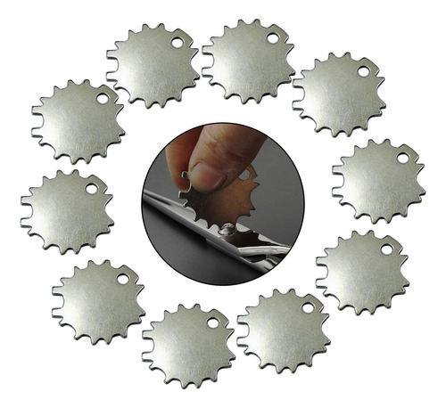 10x Herramienta Profesional De Ajuste De Tijeras Y Cizallas