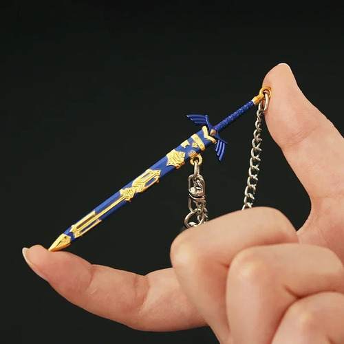 Llaveros Game Zelda Link Master Sword Para Cosplay Alloy Ope