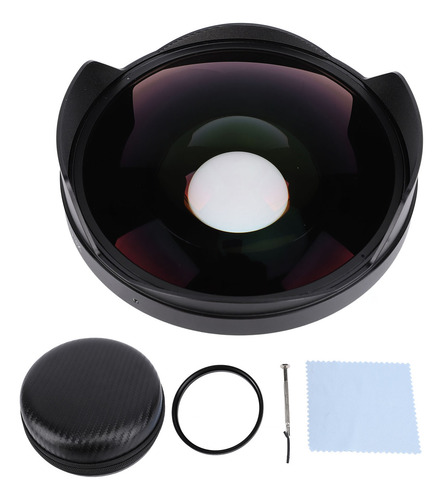 Lente Olho De Peixe Grande Angular De 0,3 X 72 Mm, Montagem