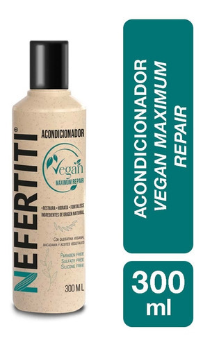 Acondicionador Sin Parabenos Sin Sulfatos Nefertiti 300ml