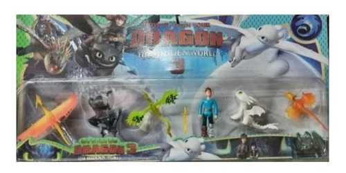 Muñecos  Como Entrenar A Tu Dragón Blister 