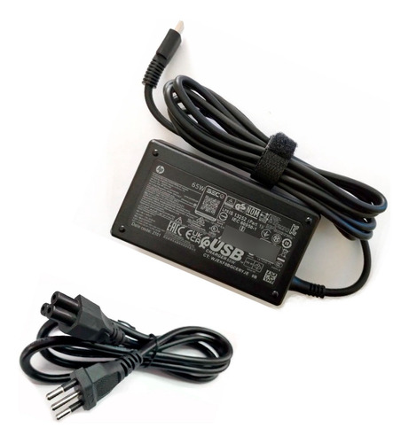 Cargador Original Hp 65w Usb Tipo C & Type C Nuevo