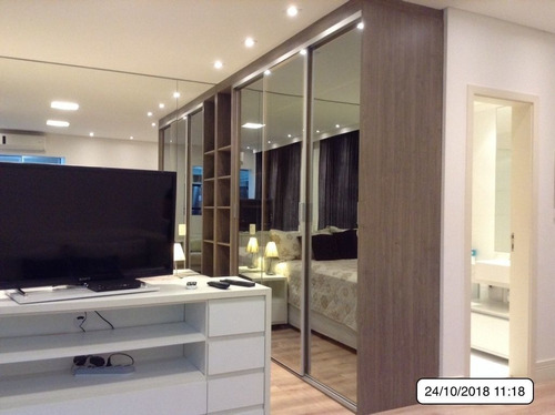 Imagem 2 de 15 de Em Moema, Próximo A Av. Helio Pellegrino, Apartamento Tipo Studio Com Cozinha Completa - Sf28712