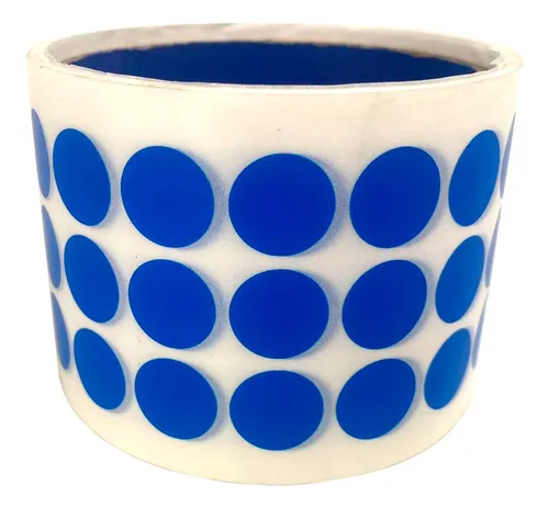 comprar Adesivo | Redondo | Colorido | 15mm X 15mm | Milheiro 