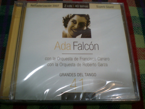 Ada Falcon / Grandes Del Tango 2 Cds Nuevo (43) 