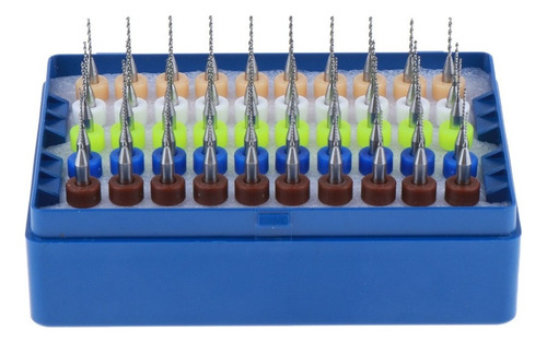 De Mini Circuito Pcb Broca De 0,5, 0,6, 0,8, 0,9 Mm, 50