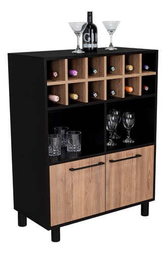 Mueble Bar Kaia Wengue/miel