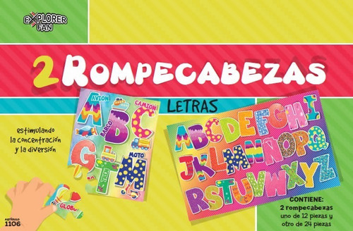 Rompecabeza 28 36 O 44 Piezas Puzzle Juego De Mesa 6 Diseños