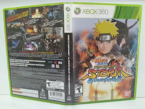 Jogo xbox 360 bloqueado original naruto