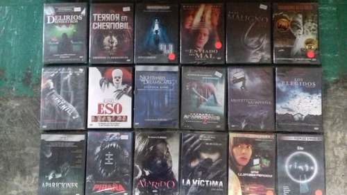 Películas De Terror Y Suspenso En Dvd 