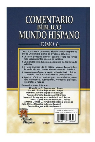 Comentario Biblico Mundo Hispano - 1 Y 2 Reyes Y 2 Cronicas