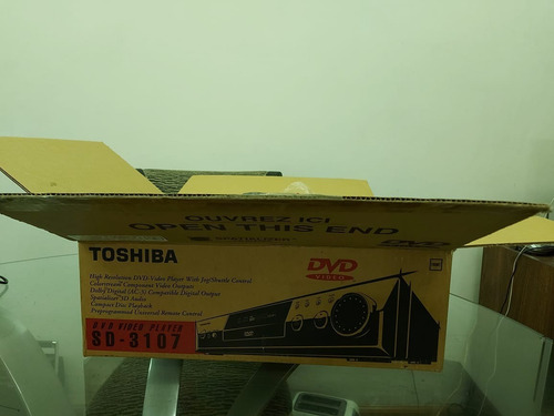 Reproductor De Dvd - Toshiba - Modelo Sd-3107 - Viene Todo!