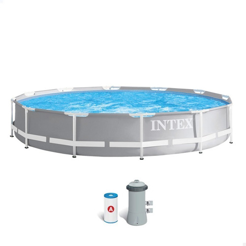 Piscina Familiar Estructural Prisma 366x76cm Intex 26712