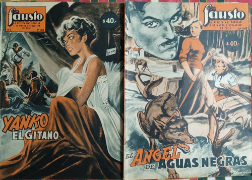 2 Revistas Fausto N°1645 1646 Zig Zag 1955(aa360