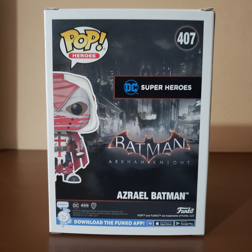 Funko Pop! Heroes Batman Arkham Knight Azrael Batman #407 (Usado)