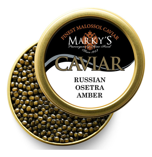 Marky's Caspian Osetra Karat Amber Caviar  2 Oz / 57 G  Es