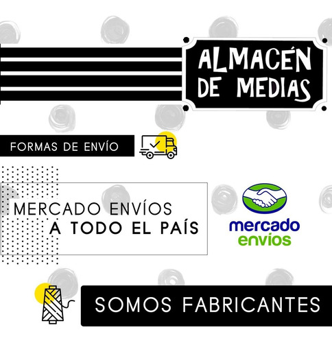 Medias Pack X2 Deportivas Con Toalla 4004/5 + Cuotas Adm