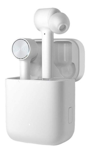 Imagen 1 de 2 de Audífonos in-ear inalámbricos Xiaomi Mi AirDots Pro TWSEJ01JY white con luz LED