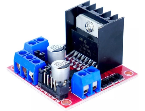 Imagen 1 de 2 de Puente Doble H Driver L298n Motor Dc Arduino L298