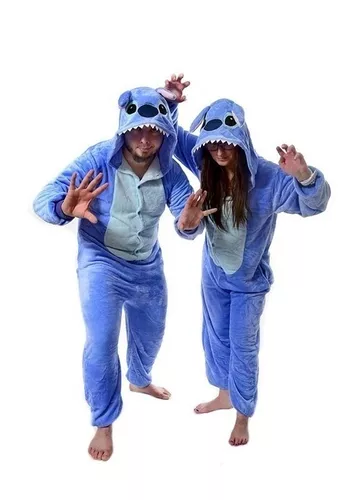 Pijama Lilo Stitch Disfraz Kigurumi Entero Polar Kawaii