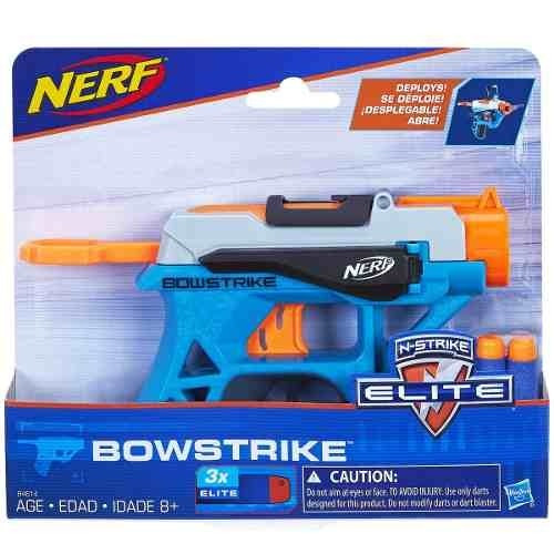 Pistola Nerf Bowstrike N Strike Elite Con 3 Dardos Hasbro