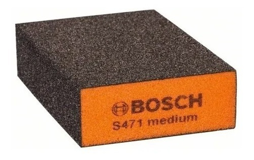 Imagen 1 de 3 de Taco De Esponja Lija Abrasiva Grano Medio Bosch S471