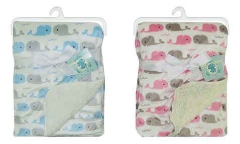 Manta Bebe Estampada Con Polar 50915 Flaber