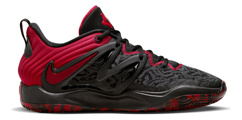 Zapatillas Nike Kd 15 Black University Red Dc1975-003